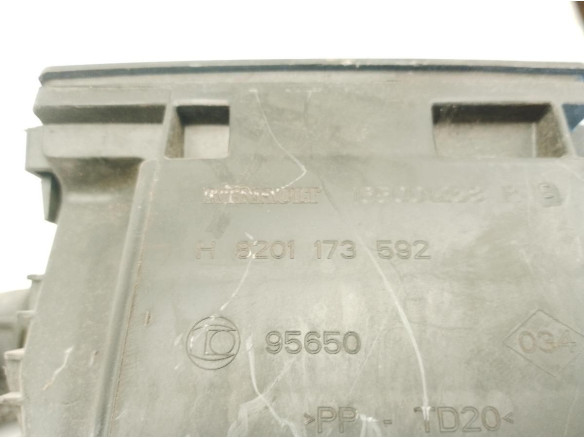 8201173592 CAJA FILTRO AIRE RENAULT CAPTUR (J5_, H5_)|Desguaces La Cabaña