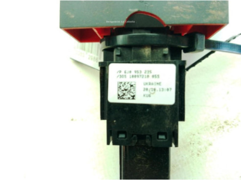 6J0953235 INTERRUPTOR WARNING SEAT IBIZA IV (6J5, 6P1)|Desguaces La Cabaña