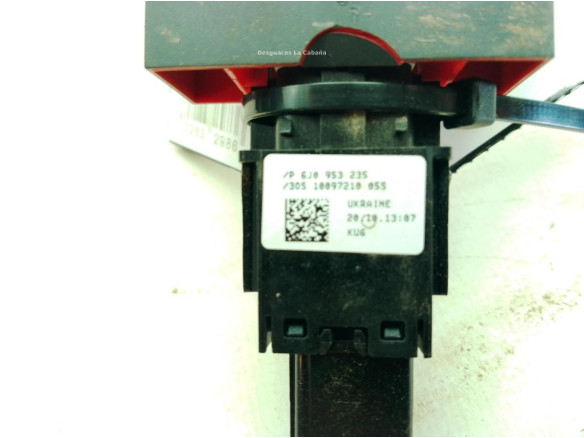6J0953235 INTERRUPTOR WARNING SEAT IBIZA IV (6J5, 6P1)|Desguaces La Cabaña