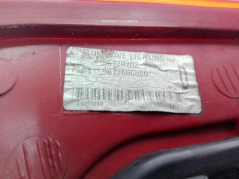 9672666680 PILOTO TRA DER EXT PEUGEOT 5008|Desguaces La Cabaña