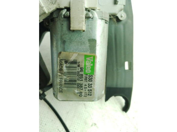 9685138780 MOTOR LIMPIAPARABRISAS TRA CITROEN BERLINGO (B9)|Desguaces La Cabaña