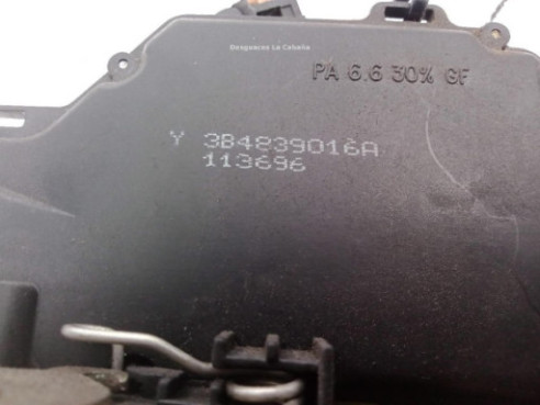 3B4839016A CERRADURA PUERTA LAT TRA DER SEAT LEON (1M1)|Desguaces La Cabaña