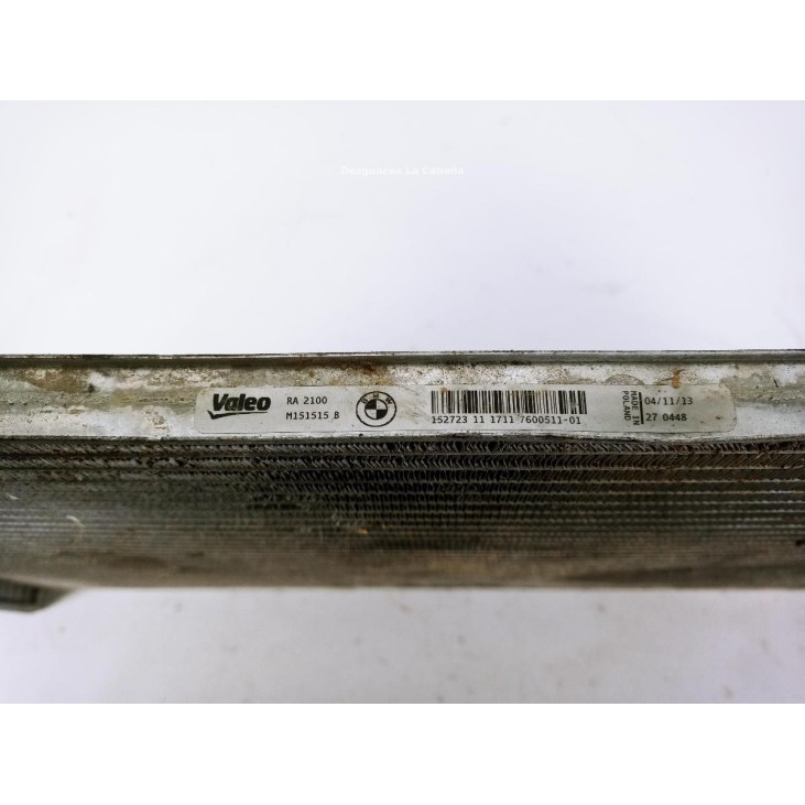 760051101 RADIADOR AGUA BMW 3 Touring (F31) |Desguaces La Cabaña