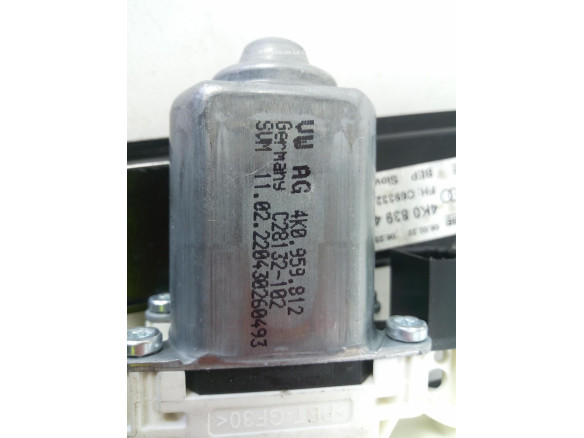 4K0839462 ELEVALUNAS PUERTA LAT TRA DER AUDI A6 (4A2, C8) |Desguaces La Cabaña