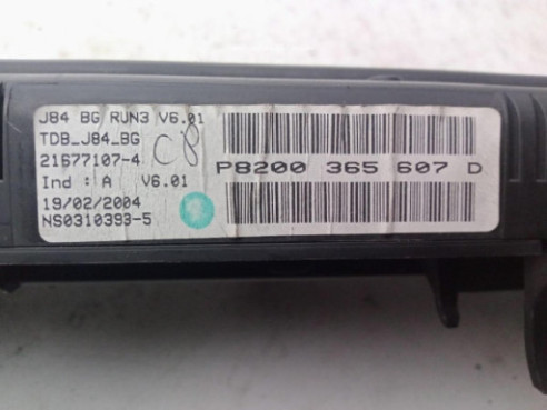 8200365607D CUADRO INSTRUMENTOS RENAULT SCENIC II (JM0/1_)|Desguaces La Cabaña