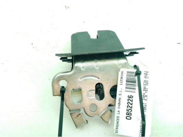 CERRADURA PORTON / TAPA MALETA AUDI A3 Sportback (8PA)|Desguaces La Cabaña