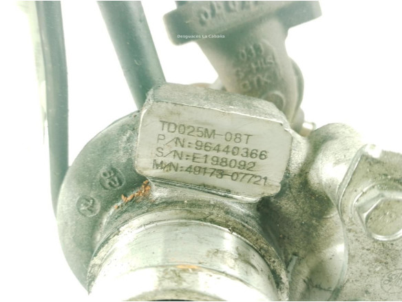 96440366 TURBO CHEVROLET LACETTI (J200)|Desguaces La Cabaña