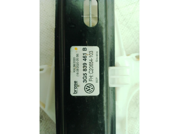 3G5839461B ELEVALUNAS PUERTA LAT TRA IZQ VW PASSAT (A32, A33)|Desguaces La Cabaña