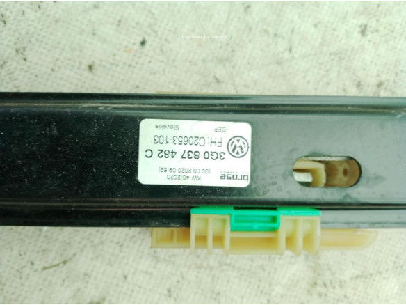 3G0837462C ELEVALUNAS PUERTA LAT DEL DER VW PASSAT (A32, A33)|Desguaces La Cabaña