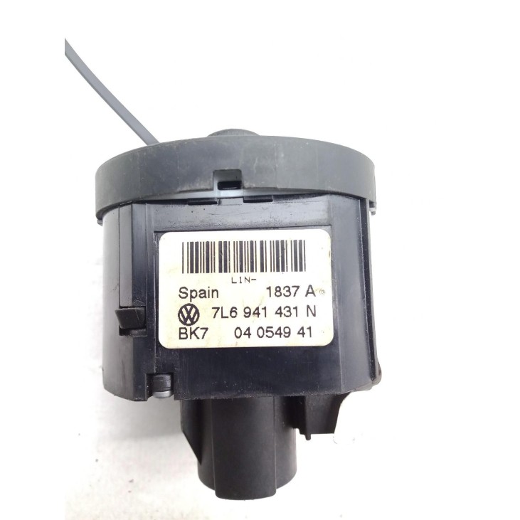 7L6941431N, CONMUTADOR LUCES VW TOUAREG (7LA, 7L6, 7L7) |Desguaces La Cabaña
