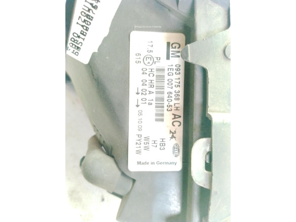 1EG00764053 FARO IZQUIERDO OPEL ASTRA G Fastback (T98)|Desguaces La Cabaña
