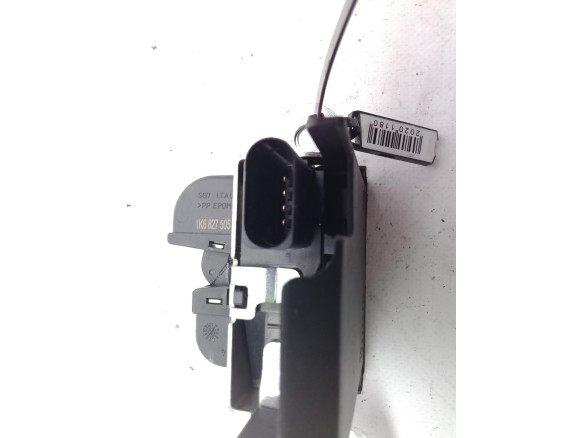 1K6827505F CERRADURA PORTON / TAPA MALETA VW GOLF V (1K1)|Desguaces La Cabaña