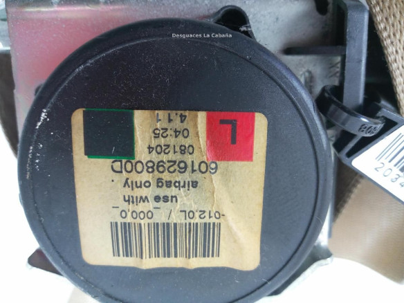 601629800D CINTURON DEL IZQ BMW 5 Touring (E61) |Desguaces La Cabaña