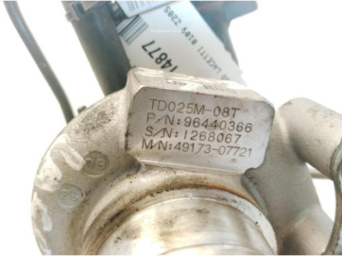 4917307721 TURBO CHEVROLET LACETTI (J200)|Desguaces La Cabaña