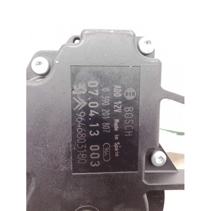 9646803180 MOTOR LIMPIAPARABRISAS TRA CITROEN C4 Picasso I Limusina (UD_) |Desguaces La Cabaña