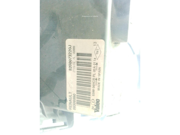 89306990 FARO IZQUIERDO RENAULT MEGANE II (BM0/1_, CM0/1_)|Desguaces La Cabaña