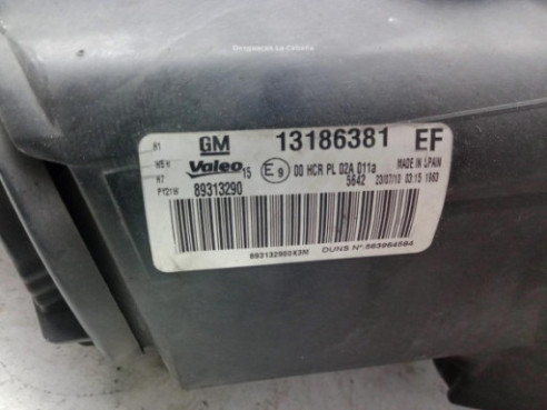 13186381EF FARO IZQUIERDO OPEL CORSA D (S07)|Desguaces La Cabaña