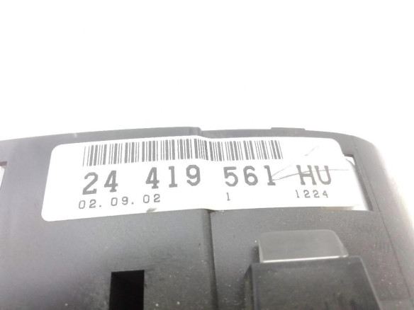 24419561HU, CUADRO INSTRUMENTOS OPEL ZAFIRA A Limusina (T98)|Desguaces La Cabaña
