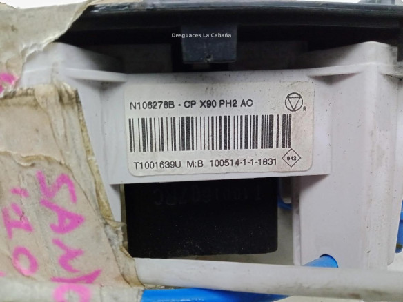 MANDO CALEFACCION DACIA SANDERO|Desguaces La Cabaña