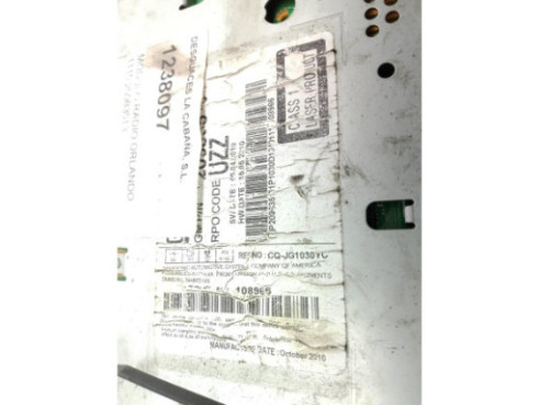 20983513 MODULO RADIO CHEVROLET ORLANDO (J309)|Desguaces La Cabaña