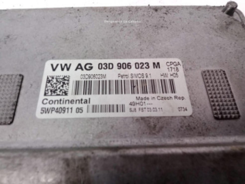03D906023M, CENTRALITA MOTOR SKODA FABIA II (542)|Desguaces La Cabaña