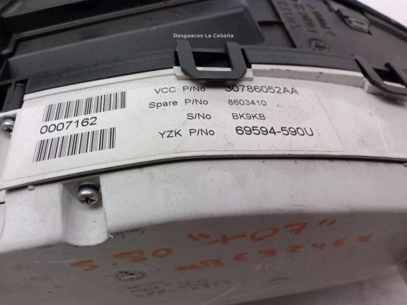 30786052AA, CUADRO INSTRUMENTOS VOLVO S80 II (124)|Desguaces La Cabaña