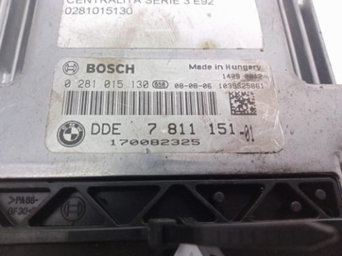 0281015130 CENTRALITA MOTOR BMW 3 (E90)|Desguaces La Cabaña