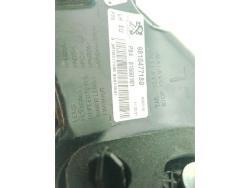 9810477180 PILOTO TRA IZQ EXT PEUGEOT 3008 SUV (M_)|Desguaces La Cabaña