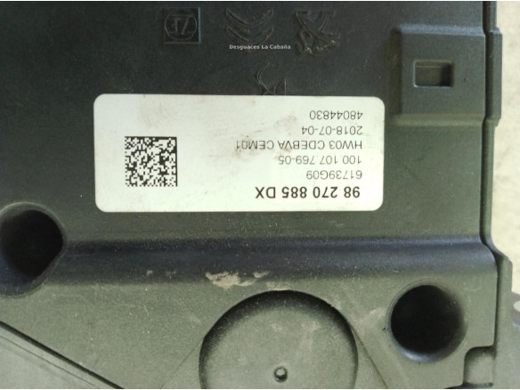 98270885DX MODULO ELECTRONICO 15 PEUGEOT 3008 SUV (M_)|Desguaces La Cabaña