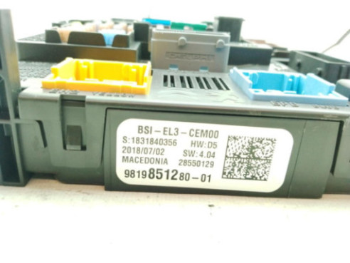 9819851280 MODULO ELECTRONICO 4 PEUGEOT 3008 SUV (M_)|Desguaces La Cabaña