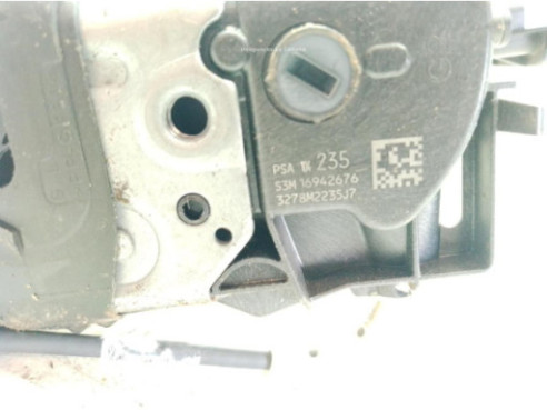 9810423580  CERRADURA PUERTA LAT DEL IZQ PEUGEOT 3008 SUV (M_)|Desguaces La Cabaña