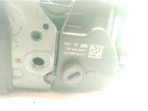 4278M1164I1 CERRADURA PUERTA LAT TRA DER PEUGEOT 3008 SUV (M_)|Desguaces La Cabaña