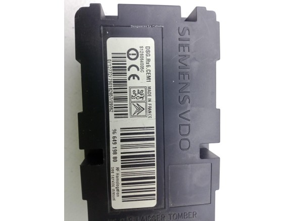 9664919880 MODULO ELECTRONICO 7 CITROEN C5 III Break (TD_) |Desguaces La Cabaña