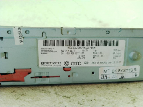 4E0919887M MODULO ELECTRONICO 10 AUDI A5 (8T3)|Desguaces La Cabaña