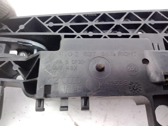 8T02837886 MANILLA PUERTA LAT DEL DER EXT AUDI A5 (8T3)|Desguaces La Cabaña