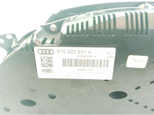 8T0920931A CUADRO INSTRUMENTOS AUDI A5 (8T3)|Desguaces La Cabaña