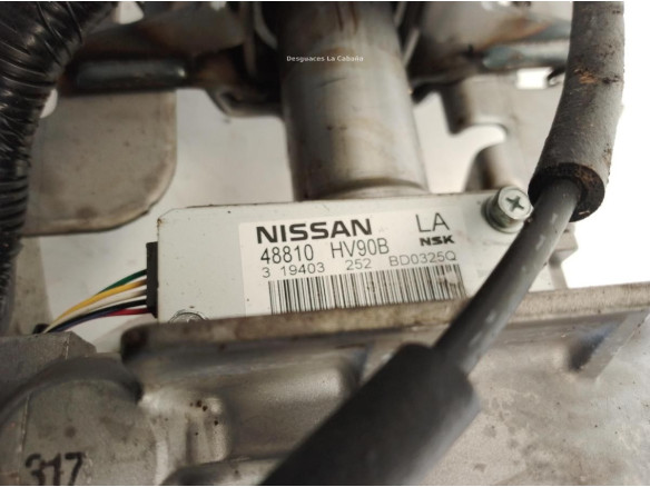 48810HV90B CAÑA DIRECCION NISSAN QASHQAI II Todo terreno, cerrada (J11, J11_)|Desguaces La Cabaña