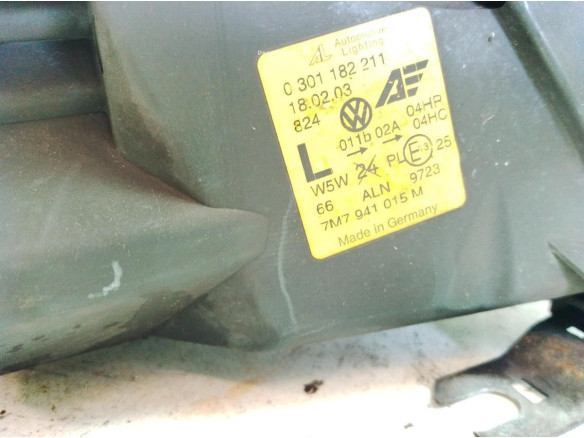 7M7941015M FARO IZQUIERDO SEAT ALHAMBRA (7V8, 7V9)|Desguaces La Cabaña