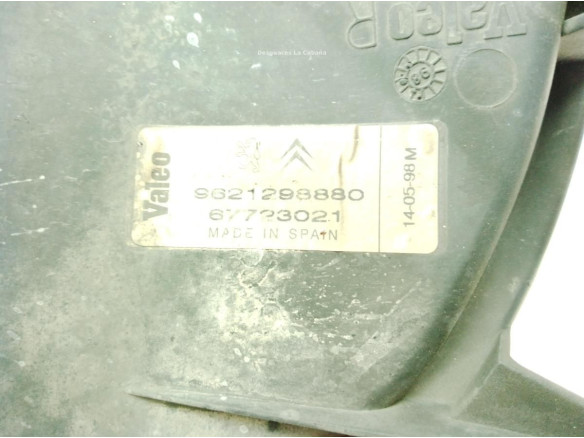 9621298880 FARO DERECHO CITROEN BERLINGO / BERLINGO FIRST Limusina (MF)|Desguaces La Cabaña