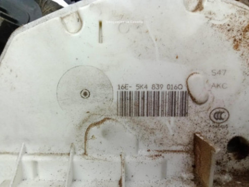 5K4839016Q CERRADURA PUERTA LAT TRA DER SEAT LEON (5F1)|Desguaces La Cabaña