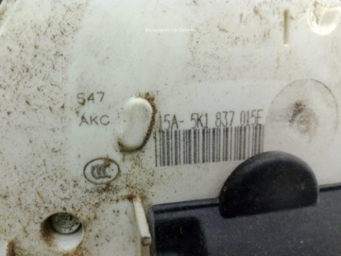 5K1837015F CERRADURA PUERTA LAT DEL IZQ SEAT LEON (5F1)|Desguaces La Cabaña