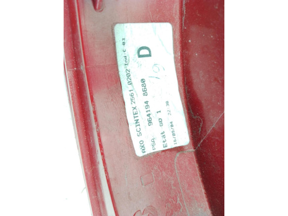 9641948680 PILOTO TRA DER EXT PEUGEOT 407 SW (6E_)|Desguaces La Cabaña