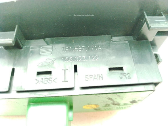 1P1867171A MANDO ELEVALUNAS PUERTA LAT DEL IZQ SEAT LEON (1P1)|Desguaces La Cabaña