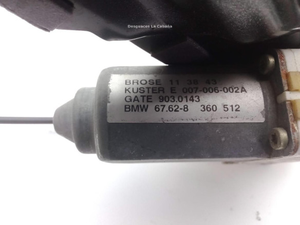 67628360512 ELEVALUNAS PUERTA LAT TRA IZQ BMW 5 (E39) |Desguaces La Cabaña