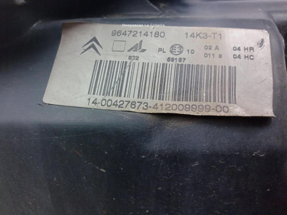 964724180 FARO DERECHO CITROEN C3 I (FC_)|Desguaces La Cabaña
