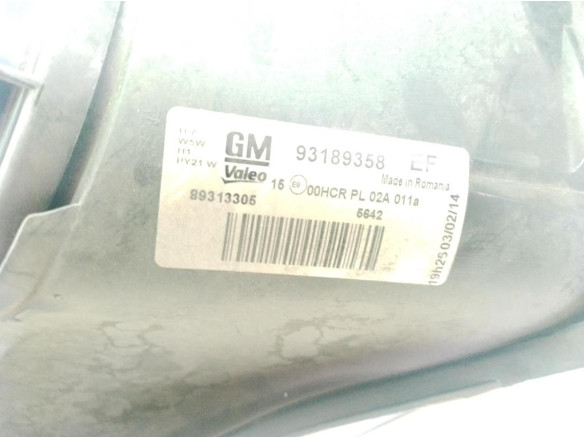 93189358 FARO DERECHO OPEL CORSA D (S07)|Desguaces La Cabaña
