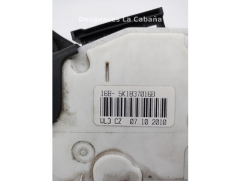 CERRADURA PUERTA LAT DEL DER VW POLO (6R1, 6C1) |Desguaces La Cabaña
