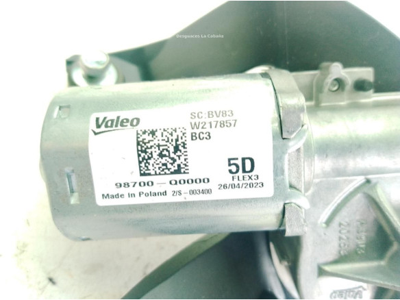 98700Q0000 MOTOR LIMPIAPARABRISAS TRA HYUNDAI i20 III (BC3, BI3)|Desguaces La Cabaña