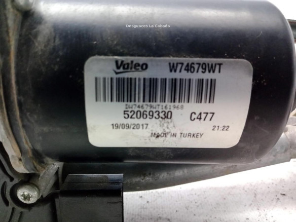 52069330 MOTOR LIMPIAPARABRISAS DEL FIAT TIPO Ranchera familiar (357_)|Desguaces La Cabaña
