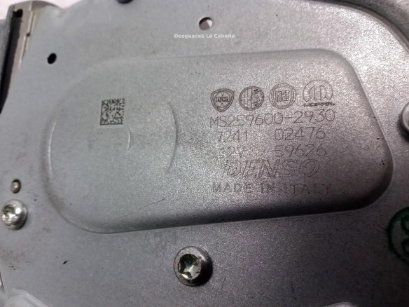0000051954336  MOTOR LIMPIAPARABRISAS TRA FIAT TIPO Ranchera familiar (357_)|Desguaces La Cabaña